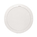 Beckson Marine 6" Non-Skid Pry-Out Deck Plate - White DP63-W